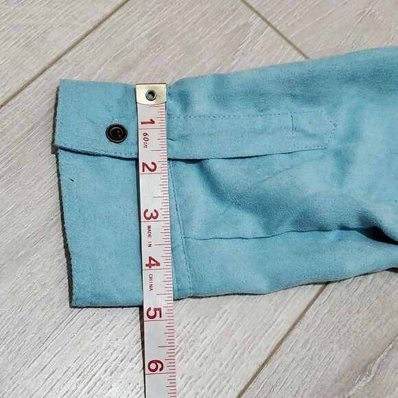 Croft & Barrow Shirt, Sz XL, Blue, Button down, Long Sleeve, Polyester - Picture 11 of 14